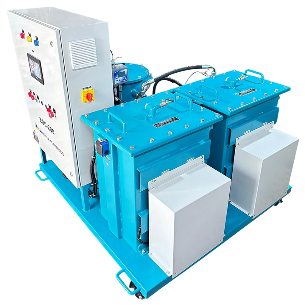EOC-100 electrostatic oil cleaning machine