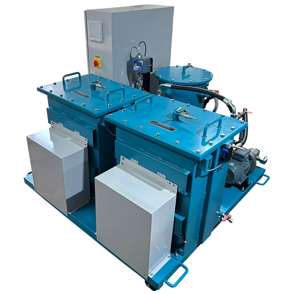 EOC-25 electrostatic oil cleaning machine