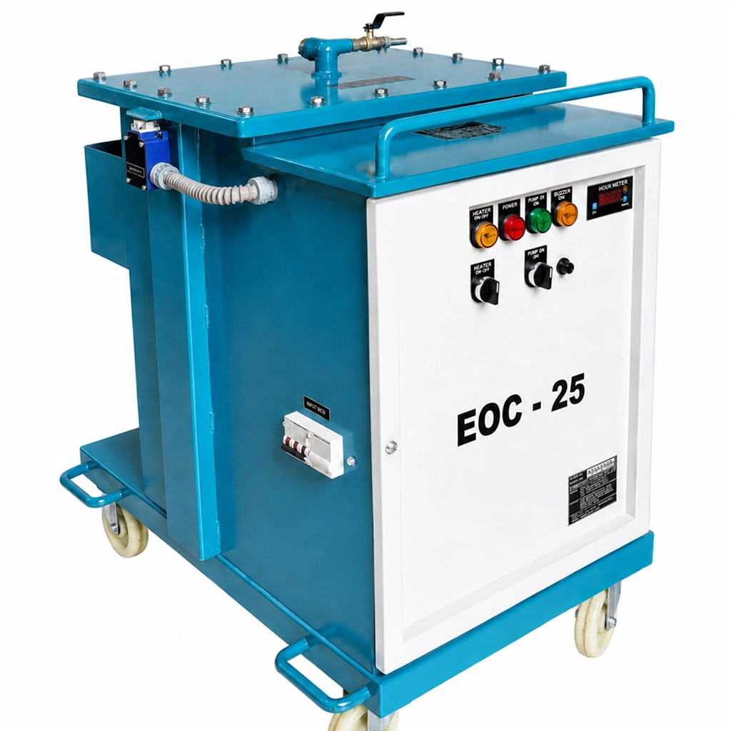 EOC 25 electrostatic oil cleaning machine