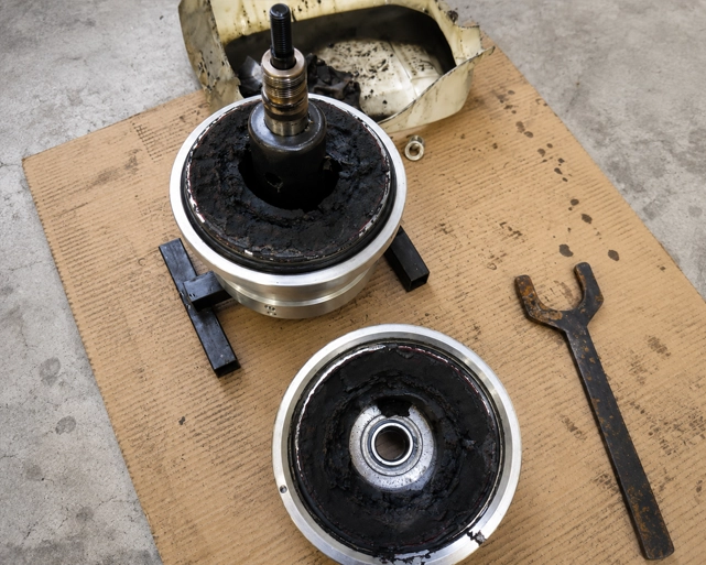 Neat Cutting Oil Dust Collection