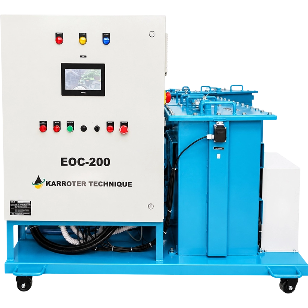 Electrostatic Oil Cleaning Machine